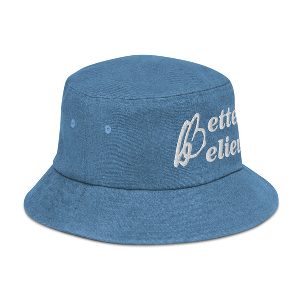 Better Believe Denim Bucket Hat