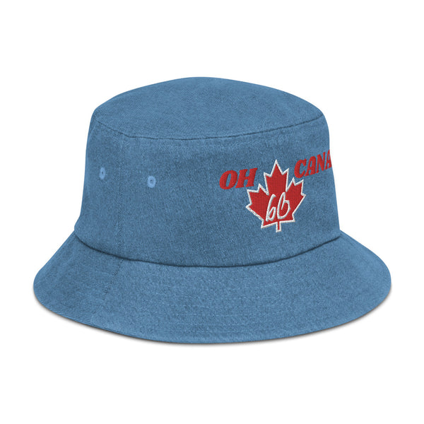 OH CANADA Denim Bucket Hat