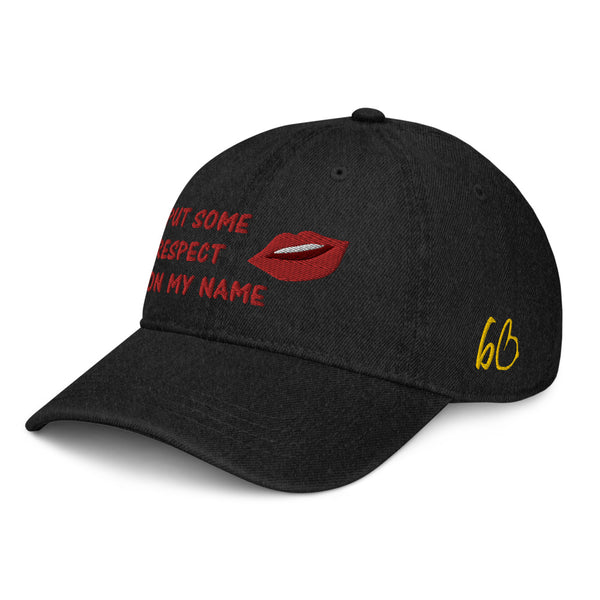 Put Some Respect On My Name Denim Hat