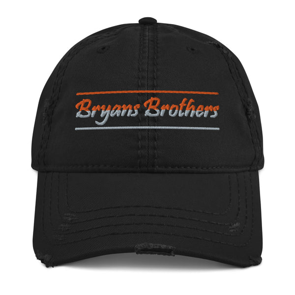 Two Tone Bryans Brothers Distressed Dad Hat