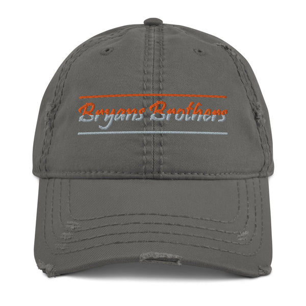Two Tone Bryans Brothers Distressed Dad Hat