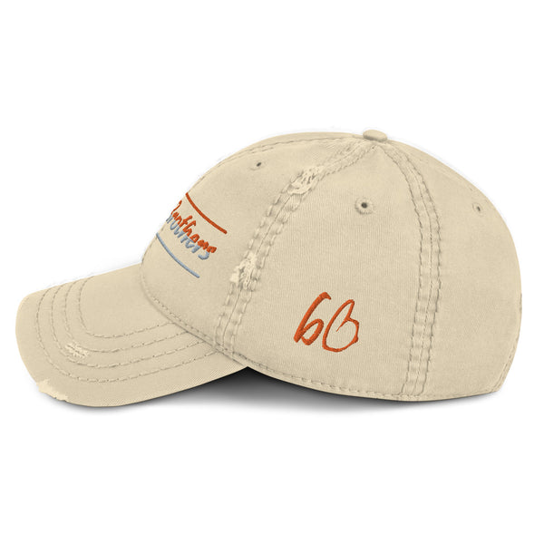 Two Tone Bryans Brothers Distressed Dad Hat