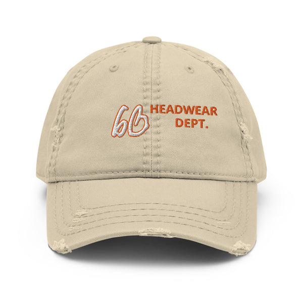 bb HEADWEAR DEPT. Distressed Dad Hat