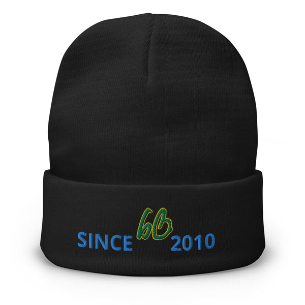 bb SINCE 2010 Embroidered Beanie