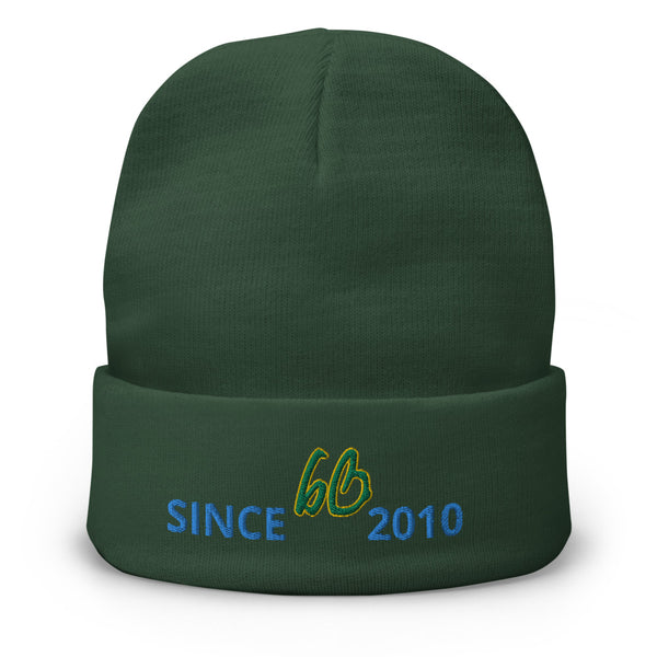 bb SINCE 2010 Embroidered Beanie