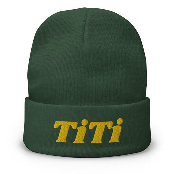 TiTi Embroidered Beanie