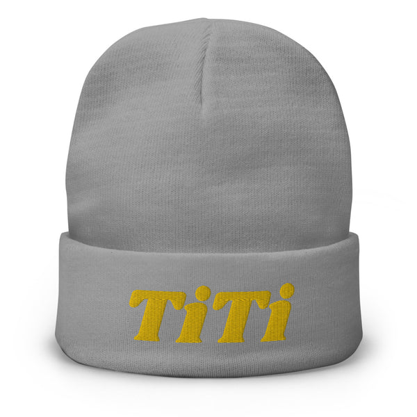 TiTi Embroidered Beanie