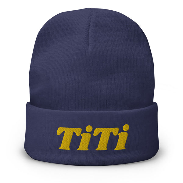 TiTi Embroidered Beanie