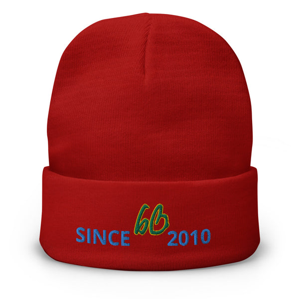 bb SINCE 2010 Embroidered Beanie