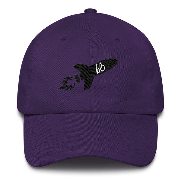 bb Rocket Logo Cotton Dad Hat