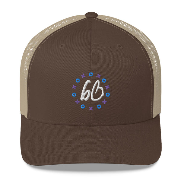 bb XO Logo Trucker Hat