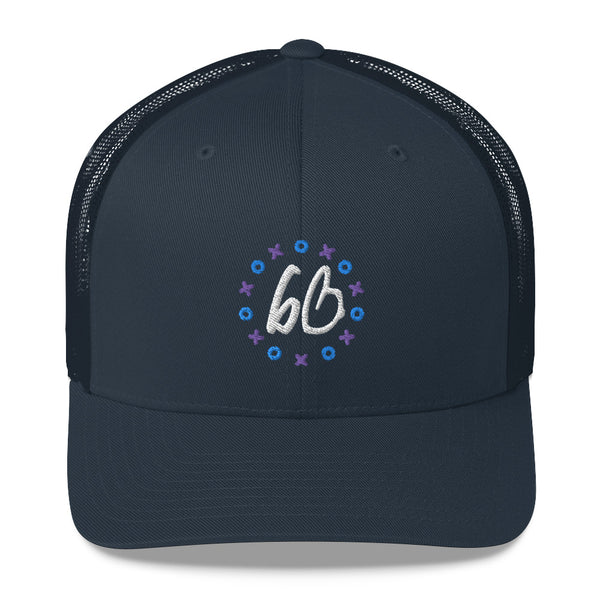 bb XO Logo Trucker Hat