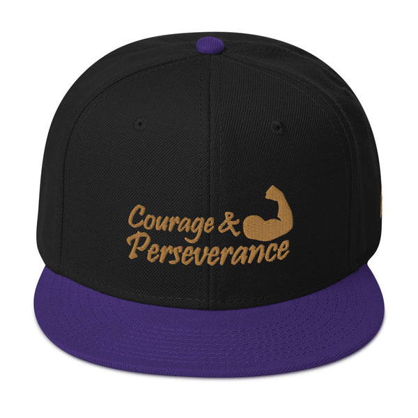Courage & Perseverance Snapback Hat