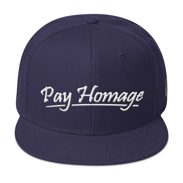 Pay Homage Snapback Hat