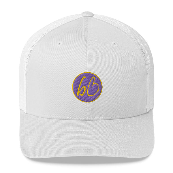 bb Circle Patch Logo Trucker Hat