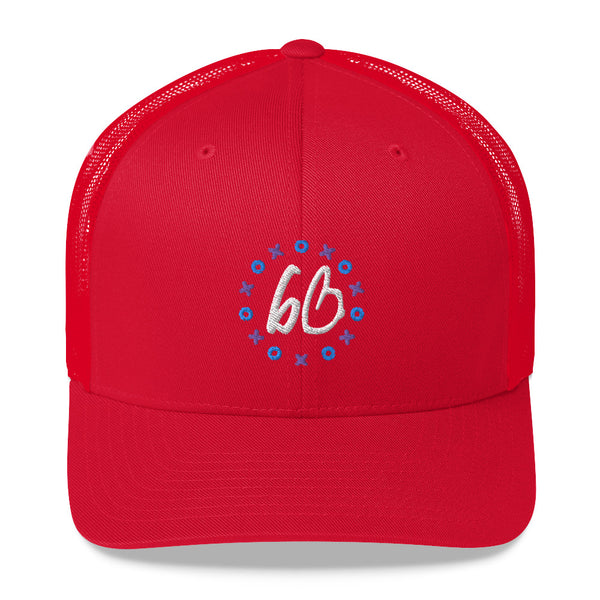 bb XO Logo Trucker Hat