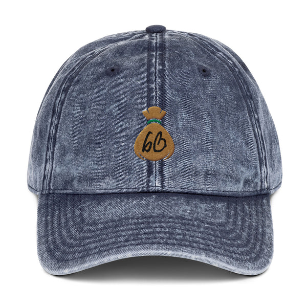 bb Bag Logo Vintage Cotton Twill Hat