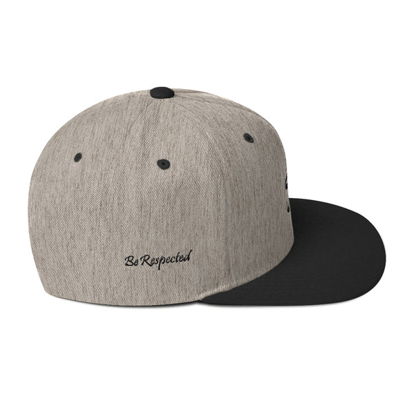 bb Logo On The Side Snapback Hat