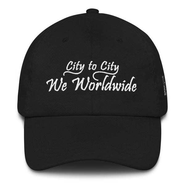 City To City We Worldwide Dad Hat