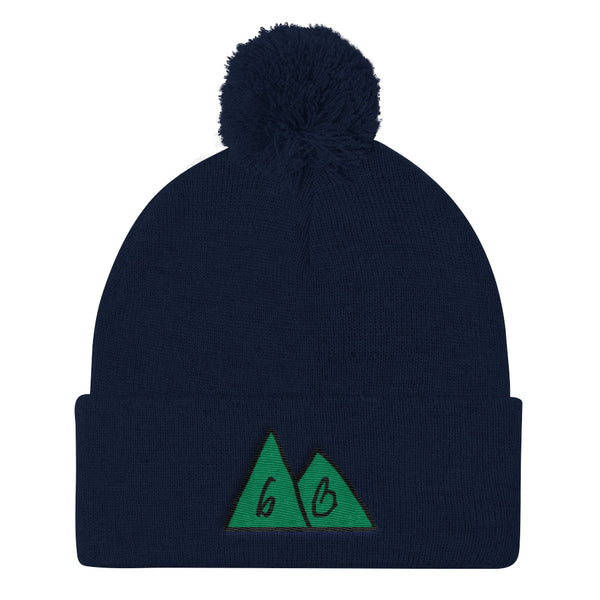 bb On An Island Pom Pom Knit Beanie