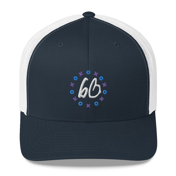 bb XO Logo Trucker Hat