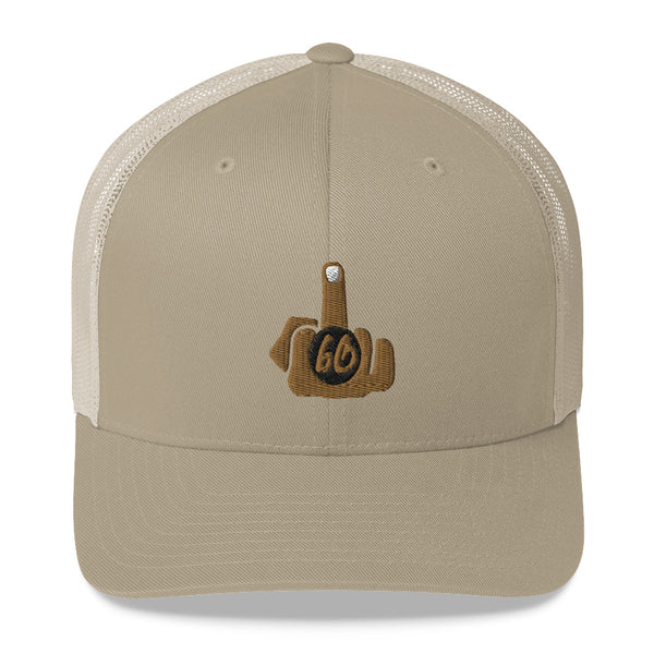 Middle Finger To The World Trucker Hat