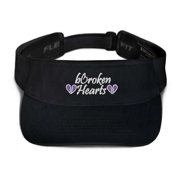 Broken Hearts FlexFit Visor