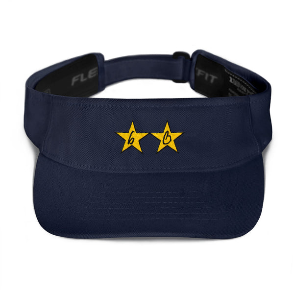 bb Gold Stars Flexfit Visor