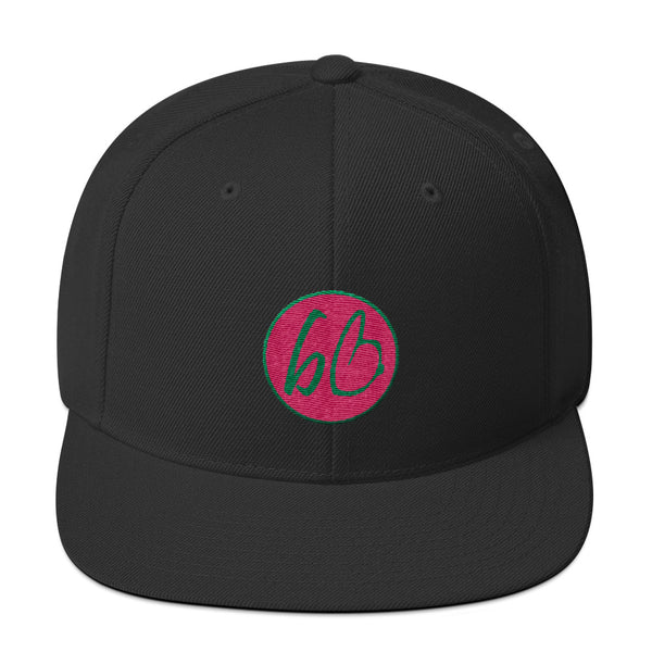 bb Patch Logo Snapback Hat
