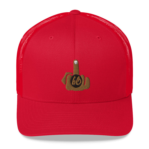 Middle Finger To The World Trucker Hat