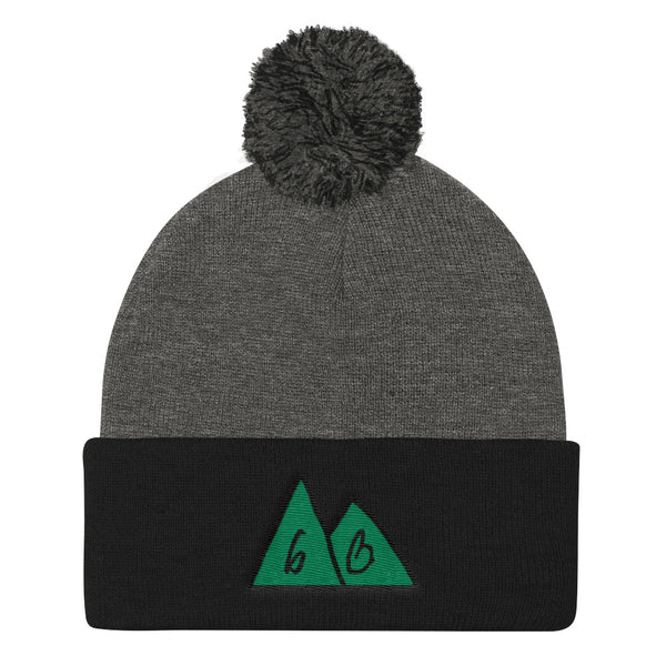 bb On An Island Pom Pom Knit Beanie