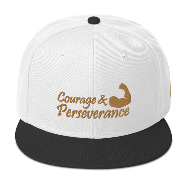 Courage & Perseverance Snapback Hat