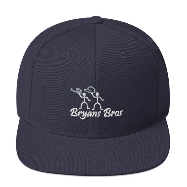 Bryans Bros Stickmen Logo Snapback Hat