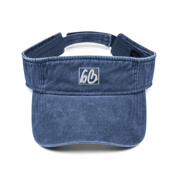 bb Box Logo Denim Flexfit Visor