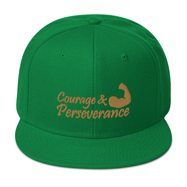 Courage & Perseverance Snapback Hat