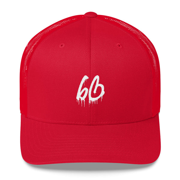 bb Drip Logo Trucker Hat