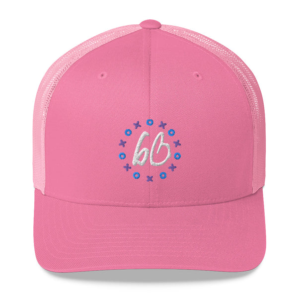 bb XO Logo Trucker Hat