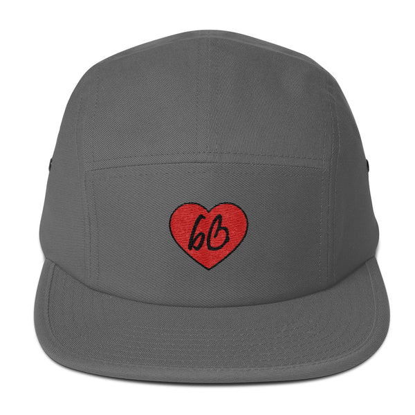 bb Heart Logo Five Panel Hat