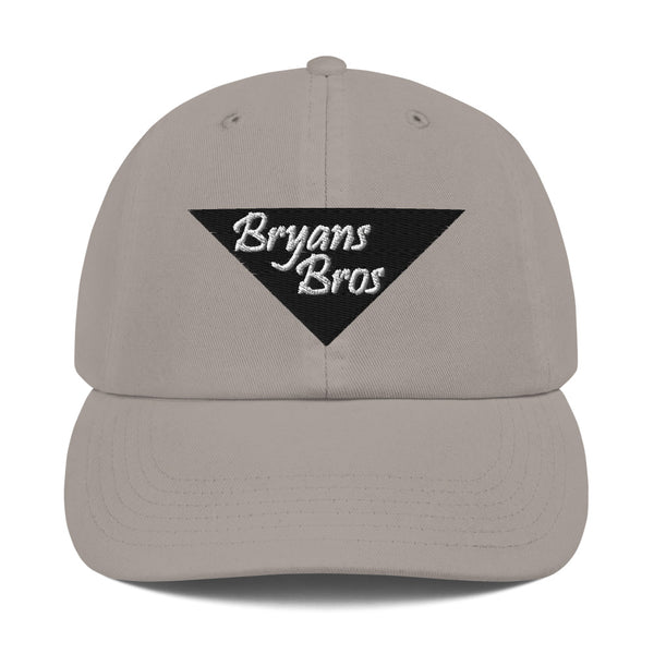 Upside Down Triangle Bryans Bros Logo Champion Dad Hat