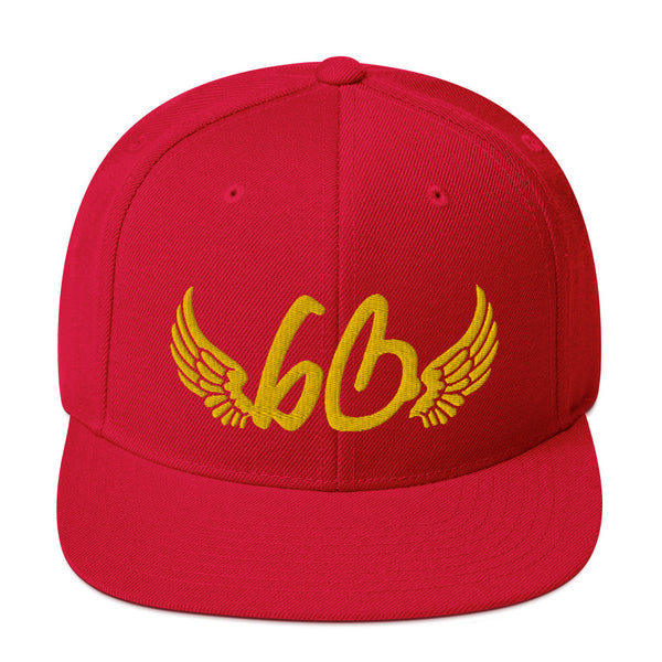 bb Angel Wings Snapback Hat