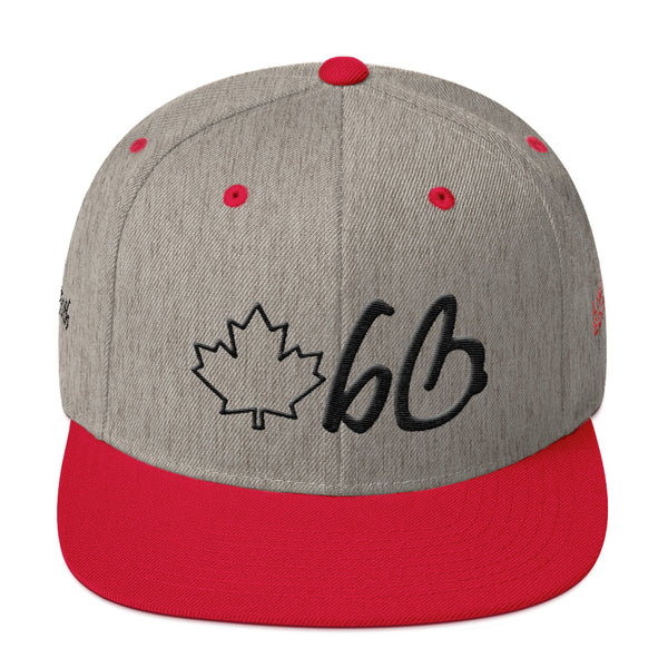 bb Maple Leaf Logo Limited Edition Snapback Hat