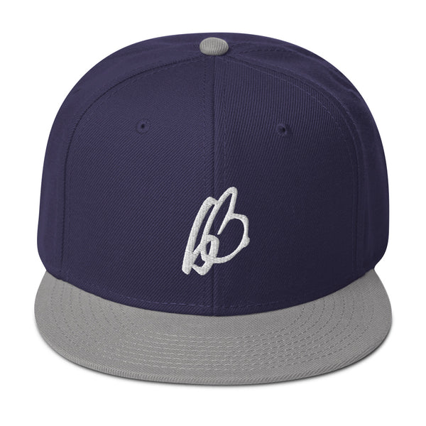 b On b Logo Snapback Hat