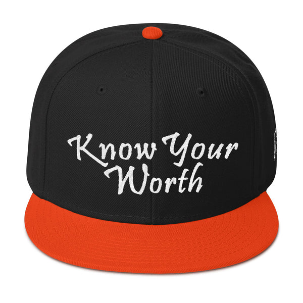 Know Your Worth Snapback Hat