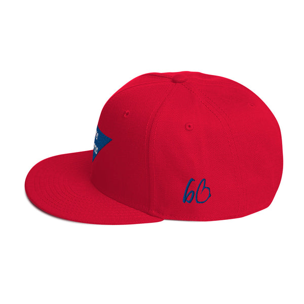 Upside Down Triangle Bryans Bros Logo Snapback Hat