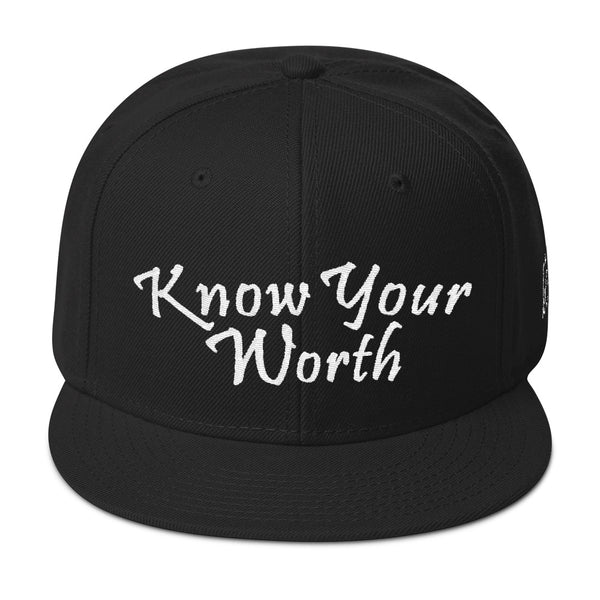 Know Your Worth Snapback Hat