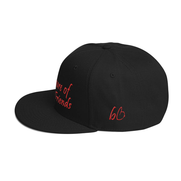 Beware of Fake Friends Snapback Hat