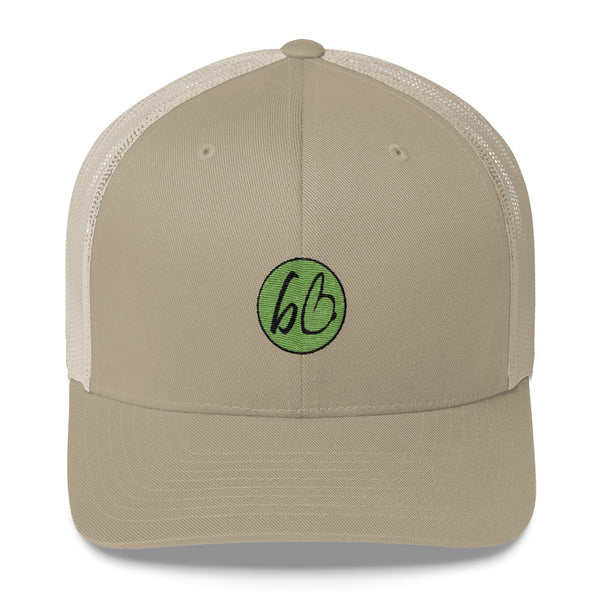 bb Patch Logo Trucker Hat