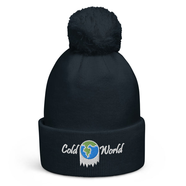 Cold World Pom Pom Beanie