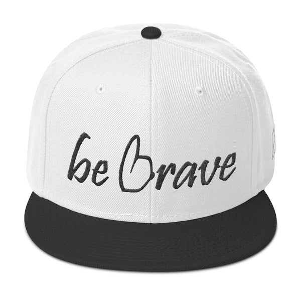 Be Brave Snapback Hat