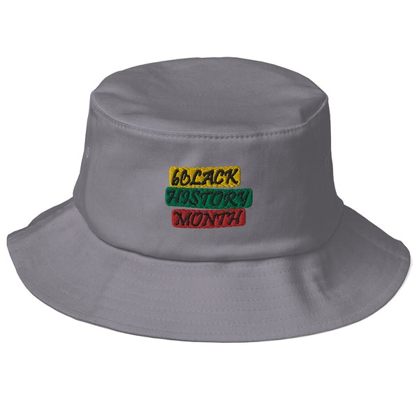 Black History Month Old School Bucket Hat